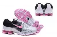 tenis femmes nike air shox 625 deliver black pink